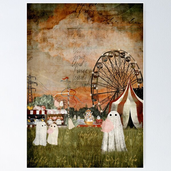 Item preview, Ghost Fairground designed and sold by katherineblower.