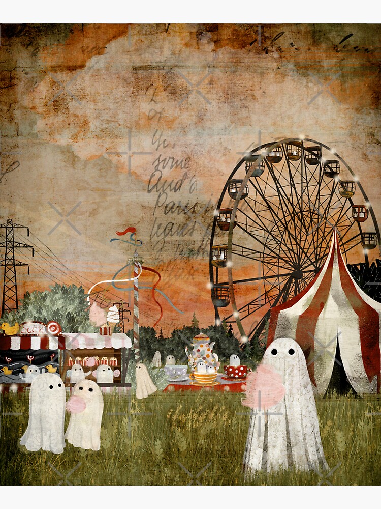 Ghost Fairground by katherineblower