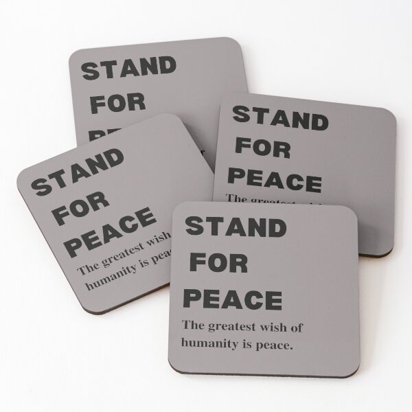 Item preview, Stand for peace,stand for peace t shirt,stand for peace sticker designed and sold by medoutfits.
