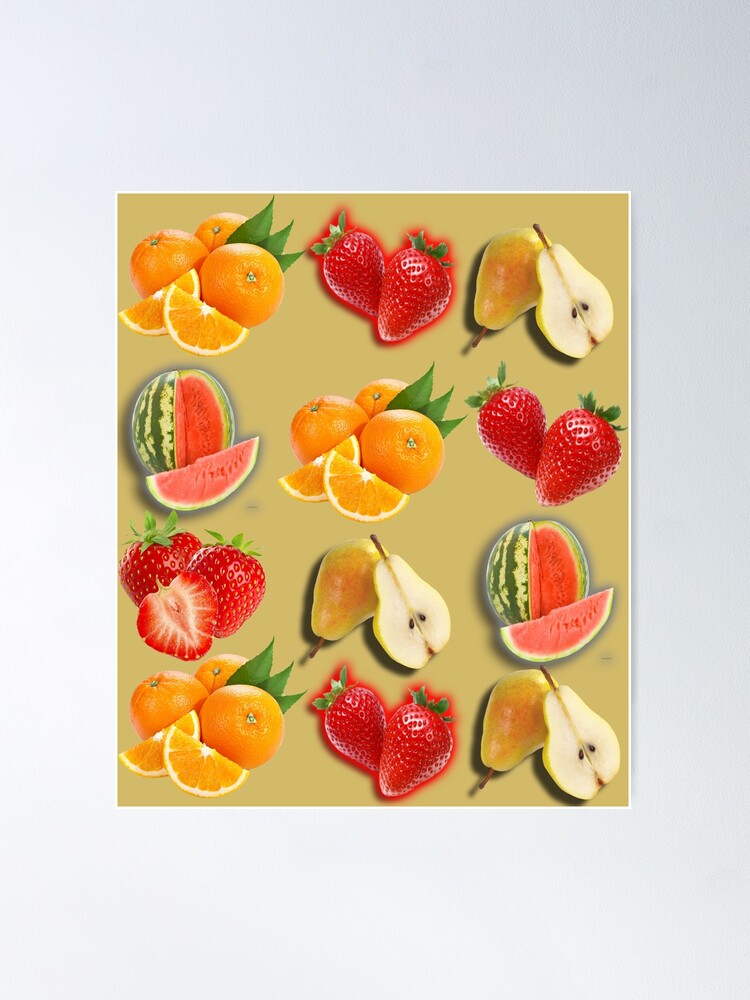 blox fruits merch blox fruits logo Poster for Sale by laurajane-somet