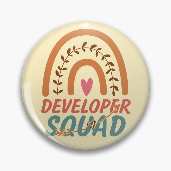 Item preview, Developer Squad Rainbow Quote Gift Idea For Men and Womens - Funny Developer designed and sold by Mmmm3344.
