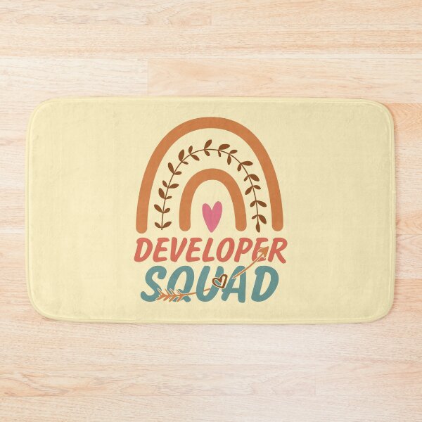 Item preview, Developer Squad Rainbow Quote Gift Idea For Men and Womens - Funny Developer designed and sold by Mmmm3344.