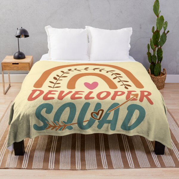 Item preview, Developer Squad Rainbow Quote Gift Idea For Men and Womens - Funny Developer designed and sold by Mmmm3344.