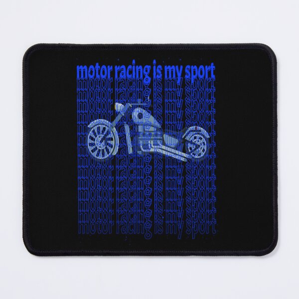 Item preview, Motor Racing Is My Sport Blue designed and sold by ApareciumDs.