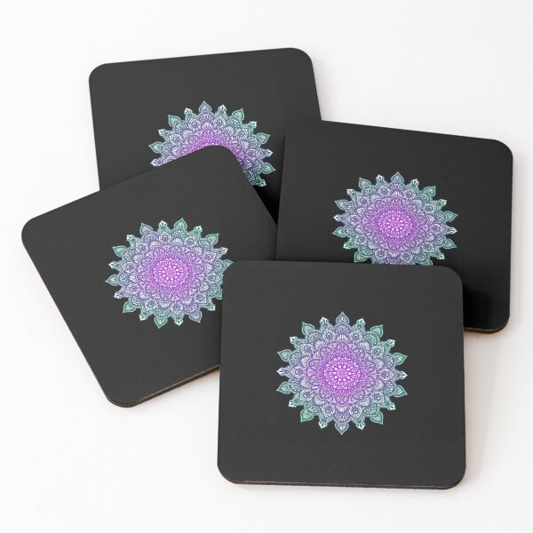 Item preview, pink and green mandala designed and sold by chambergambit.