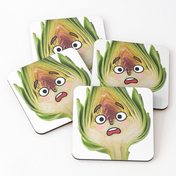 Item preview, Artichoke Funny Face  designed and sold by Javamba.