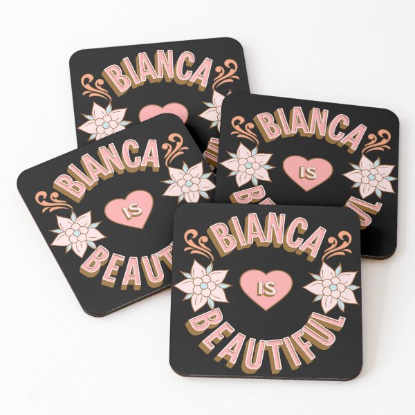 Item preview, Bianca is Beautiful - First Names - Birthday Gifts - Alliteration Fans designed and sold by epicthoughts.