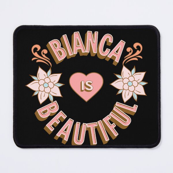 Item preview, Bianca is Beautiful - First Names - Birthday Gifts - Alliteration Fans designed and sold by epicthoughts.