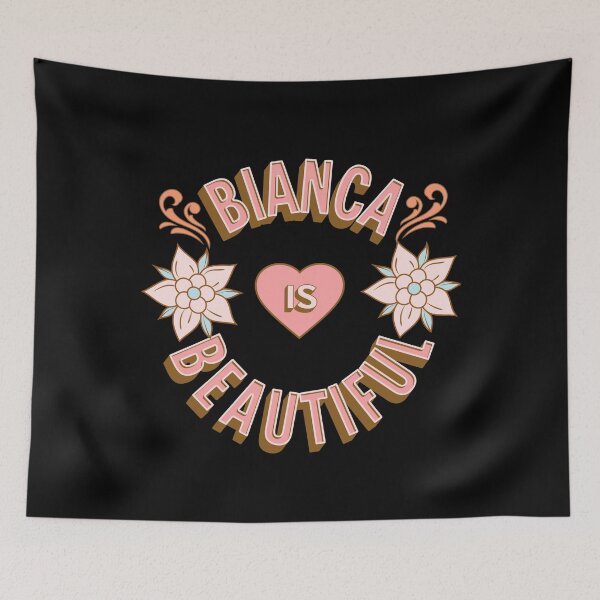 Item preview, Bianca is Beautiful - First Names - Birthday Gifts - Alliteration Fans designed and sold by epicthoughts.