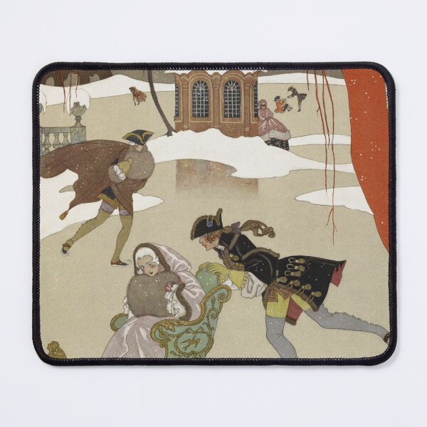 Item preview, Winter by George Barbier - Vintage Art designed and sold by RickE.