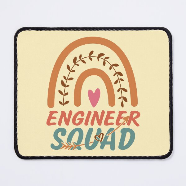 Item preview, Engineer Squad Rainbow Quote Gift Idea For Men and Womens - Funny Engineer designed and sold by Mmmm3344.