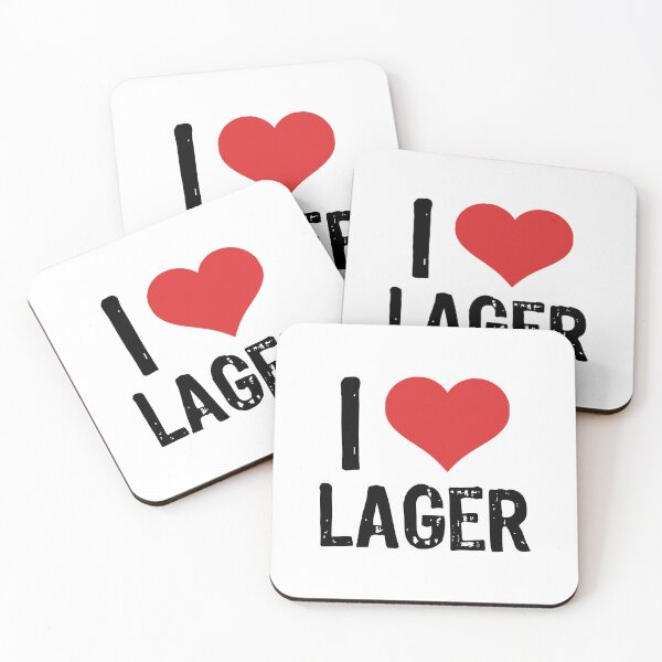 Item preview, I Love Lager designed and sold by The "I Love Everything" Shop.
