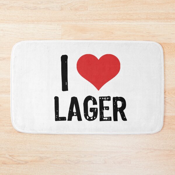 Item preview, I Love Lager designed and sold by The "I Love Everything" Shop.