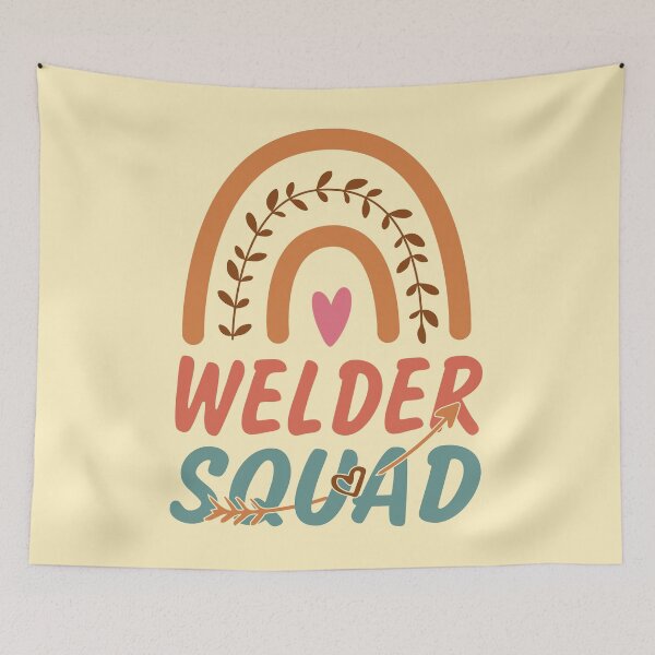 Item preview, Welder Squad Rainbow Quote Gift Idea For Men and Womens - Funny Welder designed and sold by Mmmm3344.
