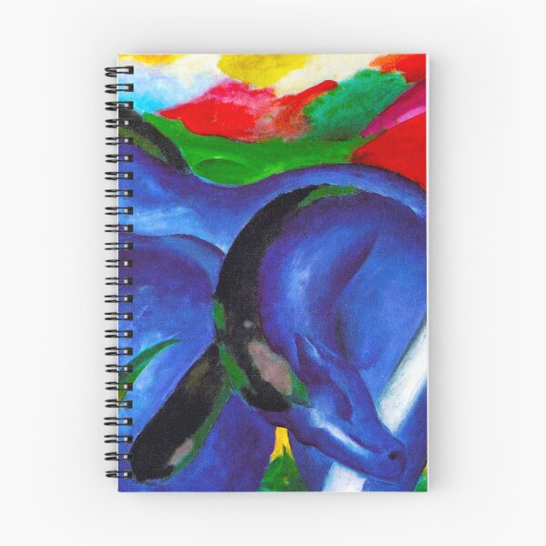 Item preview, FRANZ MARC HD - The Large Blue Horses 1911 Original Famous Painting designed and sold by Go Logo Designs.