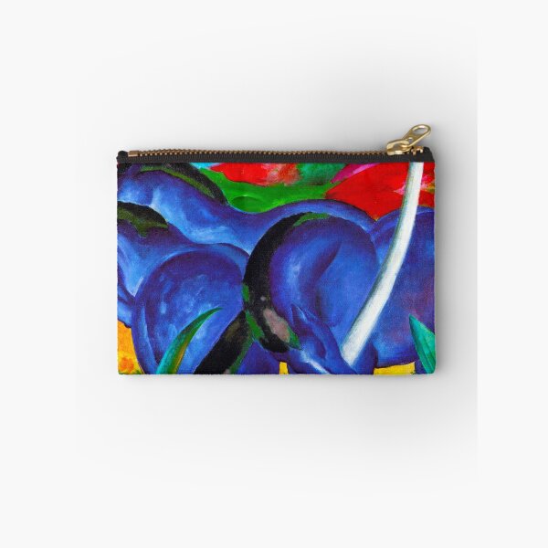 Item preview, FRANZ MARC HD - The Large Blue Horses 1911 Original Famous Painting designed and sold by Go Logo Designs.