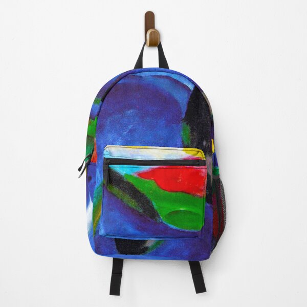 Item preview, FRANZ MARC HD - The Large Blue Horses 1911 Original Famous Painting designed and sold by Go Logo Designs.