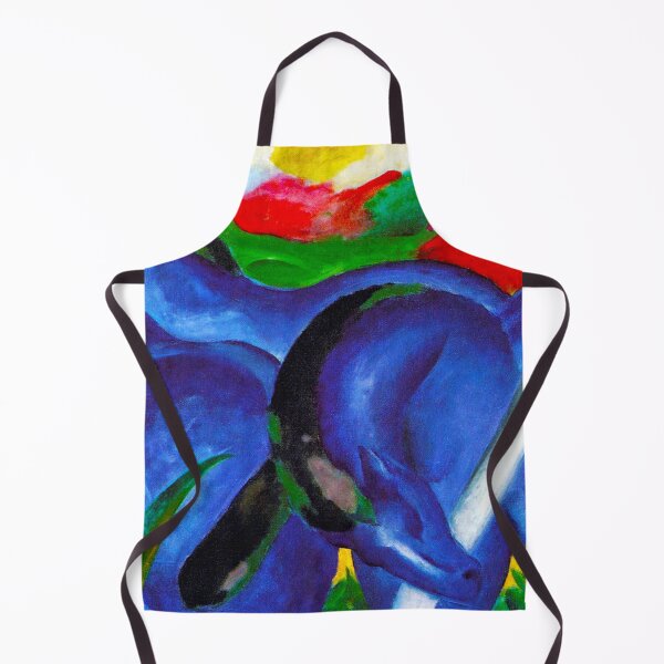 Item preview, FRANZ MARC HD - The Large Blue Horses 1911 Original Famous Painting designed and sold by Go Logo Designs.