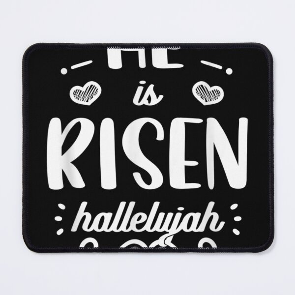 Item preview, He Is Risen Hallelujah Easter Christian Religious Jesus designed and sold by IowaH.