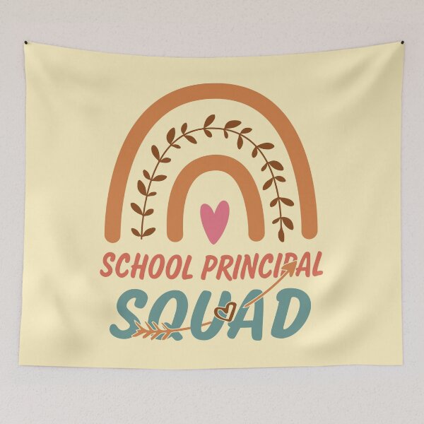 Item preview, School Principal Squad Rainbow Quote Gift Idea For Men and Womens - Funny School Principal designed and sold by Mmmm3344.