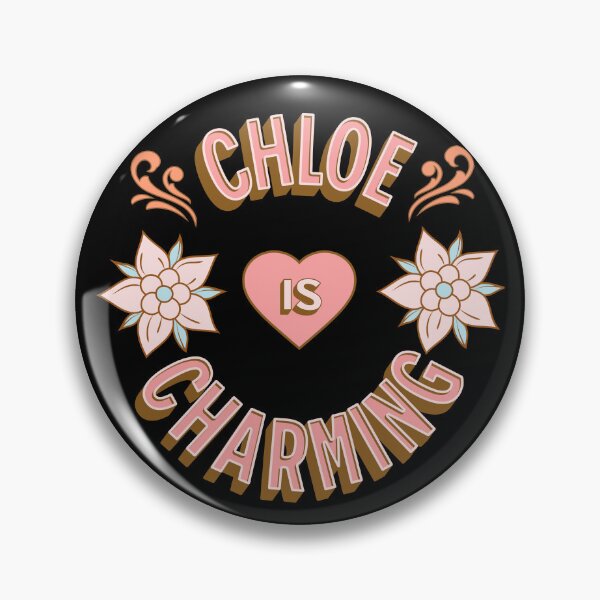 Item preview, Chloe is Charming - First Names - Birthday Gifts - Alliteration Fans designed and sold by epicthoughts.