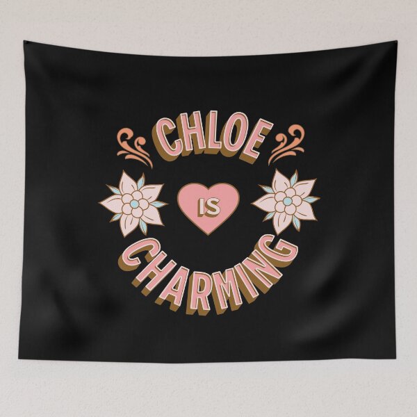 Item preview, Chloe is Charming - First Names - Birthday Gifts - Alliteration Fans designed and sold by epicthoughts.
