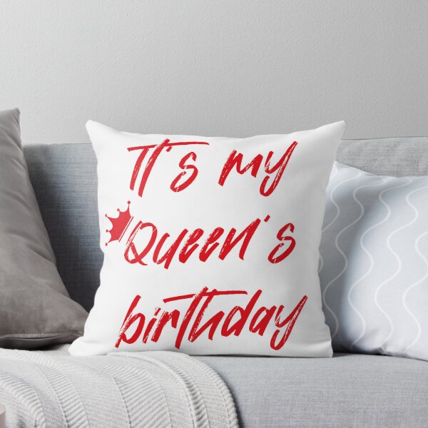 Item preview, It's My Queen's Birthday! - red designed and sold by yasarh.
