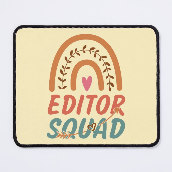 Item preview, Editor Squad Rainbow Quote Gift Idea For Men and Womens - Funny Editor designed and sold by Mmmm3344.