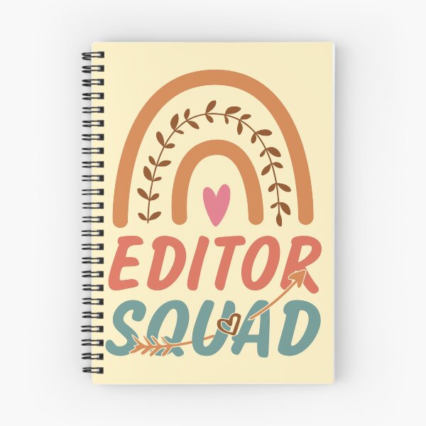 Aperçu de l'œuvre Idée cadeau avec citation arc-en-ciel de Editor Squad pour hommes et femmes - Funny Editor créée et vendue par Mmmm3344.