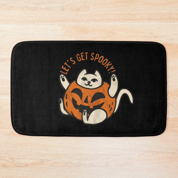 Item preview, Cute Pumpkin Kitty Lets Get Spooky, Funny Vintage Spooky Pumpkin carving Kitty, Funny Gift Idea For Kitty Jack O Lantern lovers, Cat Owners, Spooky Halloween Night designed and sold by Quotesigner.