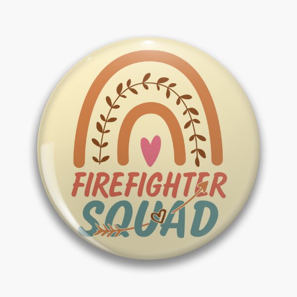 Item preview, Firefighter Squad Rainbow Quote Gift Idea For Men and Womens - Funny Firefighter designed and sold by Mmmm3344.