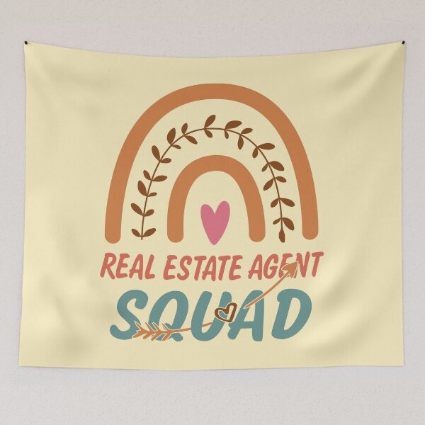 Item preview, Real Estate Agent Squad Rainbow Quote Gift Idea For Men and Womens - Funny Real Estate Agent designed and sold by Mmmm3344.