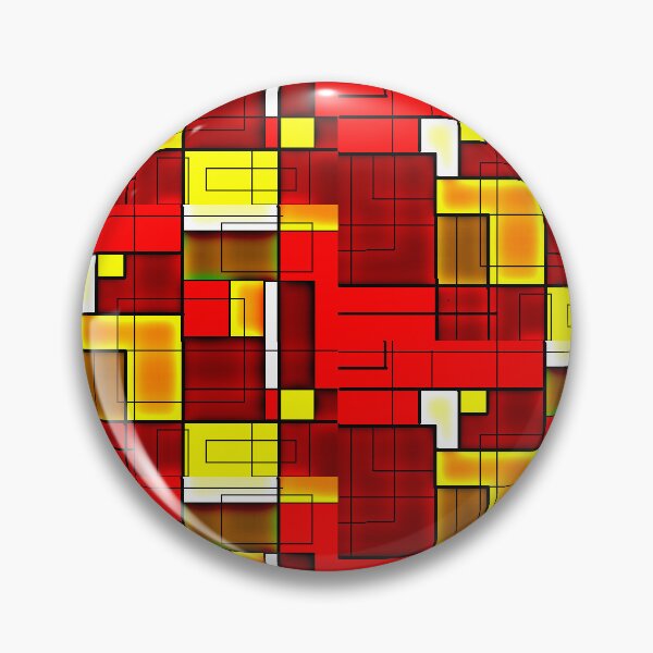 Item preview, CODE RED Abstract AI Art designed and sold by Lacey Schmidt.