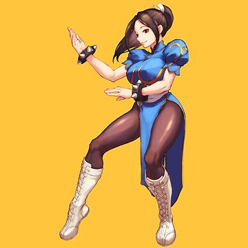 "Mai Shiranui Wear Blue Chun Li Costume" iPad Case & Skin for Sale by