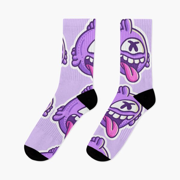 Item preview, Cute Purple Monster Design designed and sold by Goba Bali Studio.