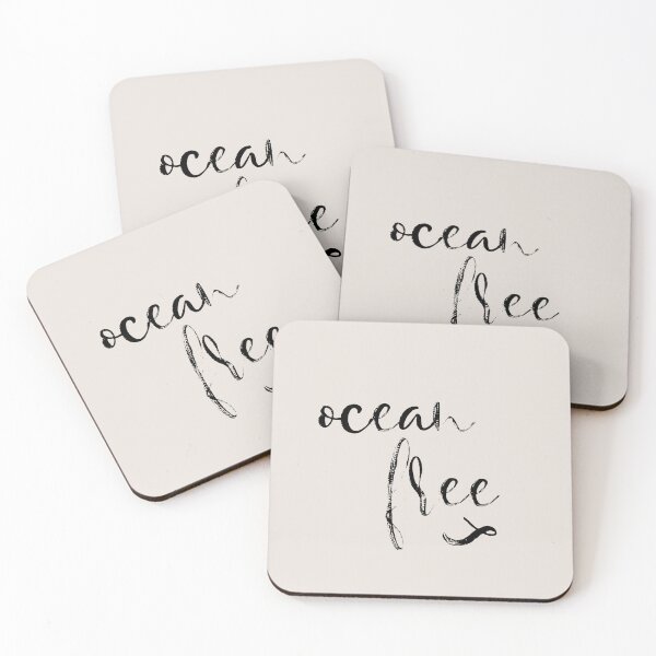 Item preview, Ocean free - Uplifting words for wild ocean sea swimmers.  designed and sold by gaindaze.