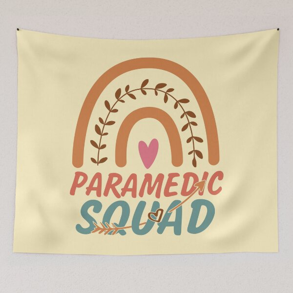 Item preview, Paramedic Squad Rainbow Quote Gift Idea For Men and Womens - Funny Paramedic designed and sold by Mmmm3344.