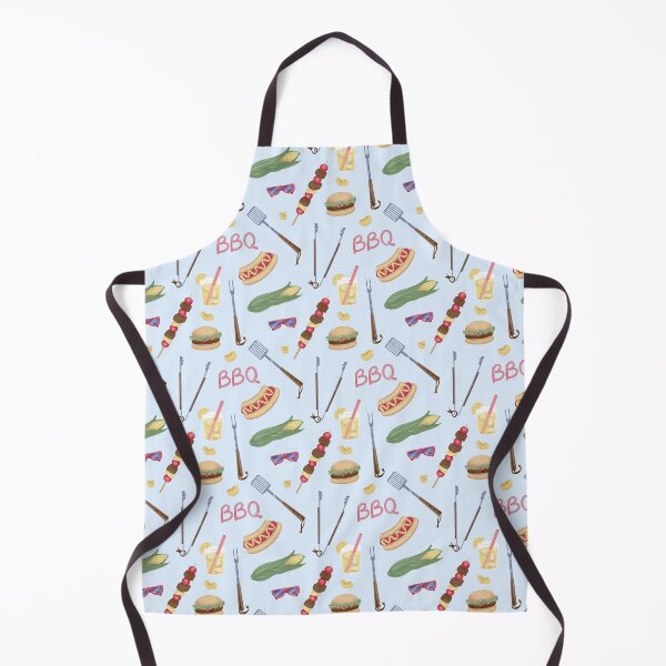 Item preview, BBQ Hotdog & Burger Pattern designed and sold by glachhabria.