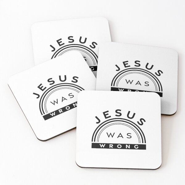 Item preview, Jesus was wrong, sunshine, nihilist quote, bible verse designed and sold by Dotsby.