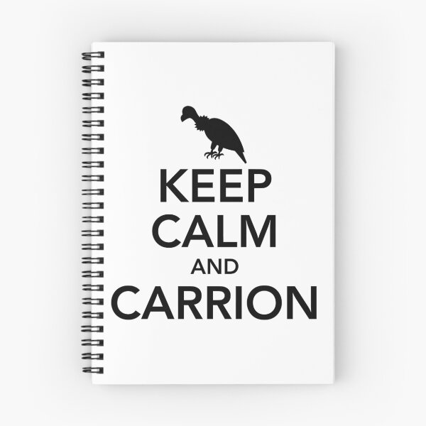 Item preview, Keep Calm and Carrion designed and sold by PersnicketyOwl.