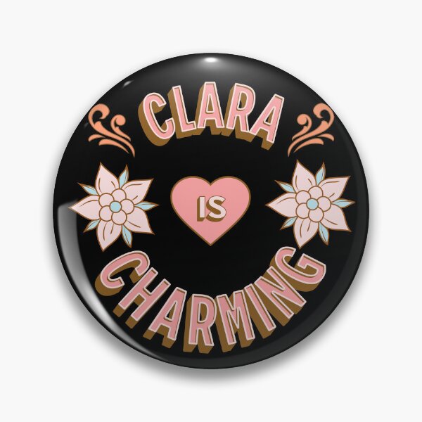Item preview, Clara is Charming - First Names - Birthday Gifts - Alliteration Fans designed and sold by epicthoughts.