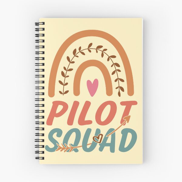 Item preview, Pilot Squad Rainbow Quote Gift Idea For Men and Womens - Funny Pilot designed and sold by Mmmm3344.