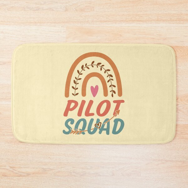 Item preview, Pilot Squad Rainbow Quote Gift Idea For Men and Womens - Funny Pilot designed and sold by Mmmm3344.