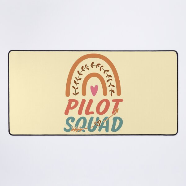 Item preview, Pilot Squad Rainbow Quote Gift Idea For Men and Womens - Funny Pilot designed and sold by Mmmm3344.