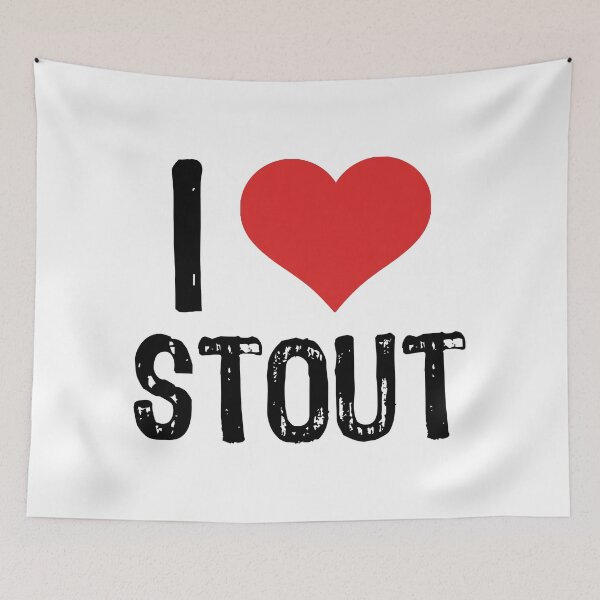Item preview, I Love Stout designed and sold by The "I Love Everything" Shop.