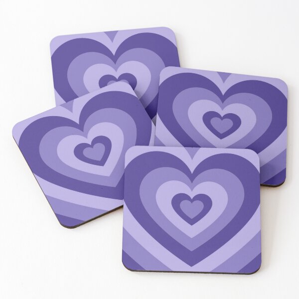 Item preview, purple lilac hearts designed and sold by sineadbarnes20.