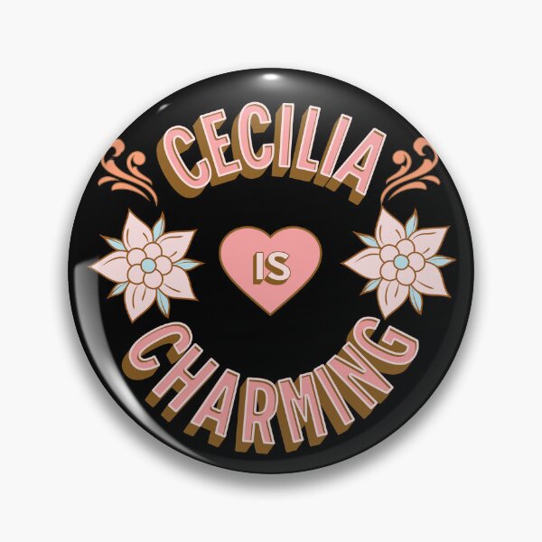 Item preview, Cecilia is Charming - First Names - Birthday Gifts - Alliteration Fans designed and sold by epicthoughts.
