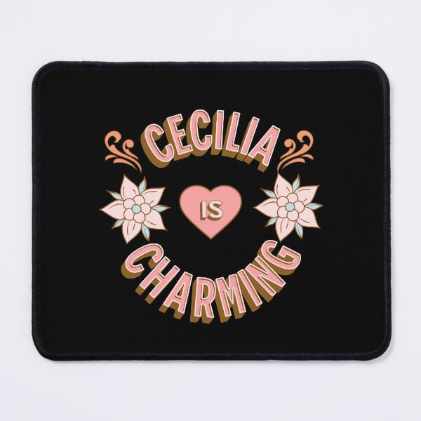 Item preview, Cecilia is Charming - First Names - Birthday Gifts - Alliteration Fans designed and sold by epicthoughts.