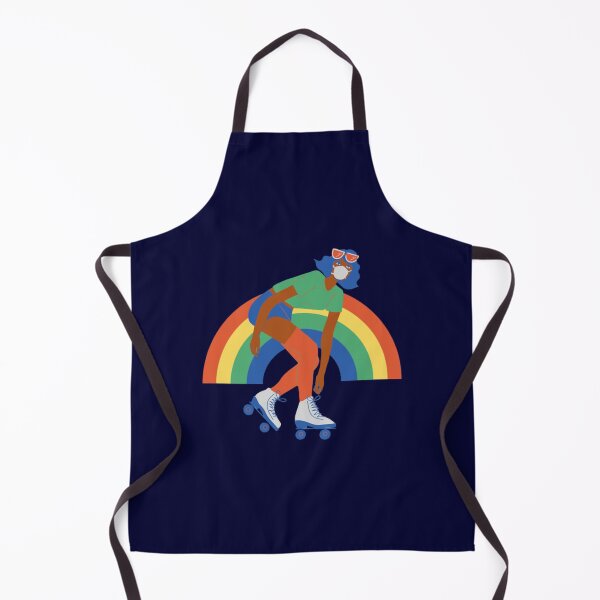 Item preview, Rainbow Roller Skating Girl Rainbow Roller designed and sold by M0gPrint.