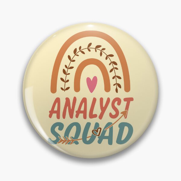 Item preview, Analyst Squad Rainbow Quote Gift Idea For Men and Womens - Funny Analyst designed and sold by Mmmm3344.